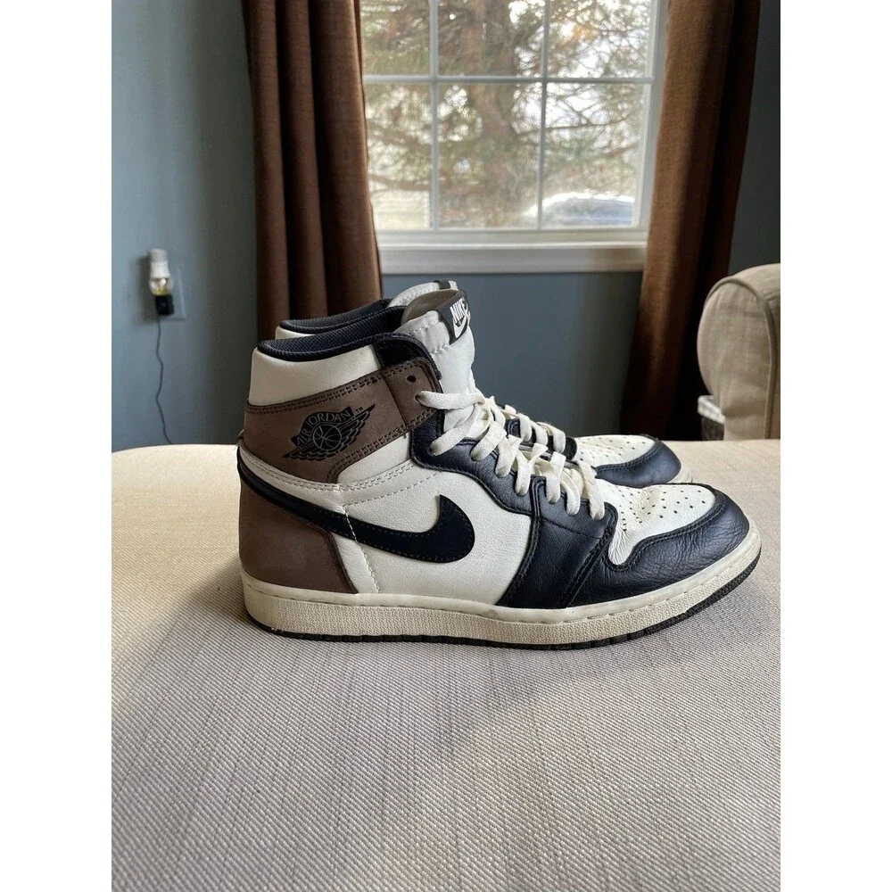 Jordan 1 Retro High Dark Mocha White/Black/Brown Shoes